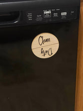 Load image into Gallery viewer, Clean/Dirty (dishwasher magnet)
